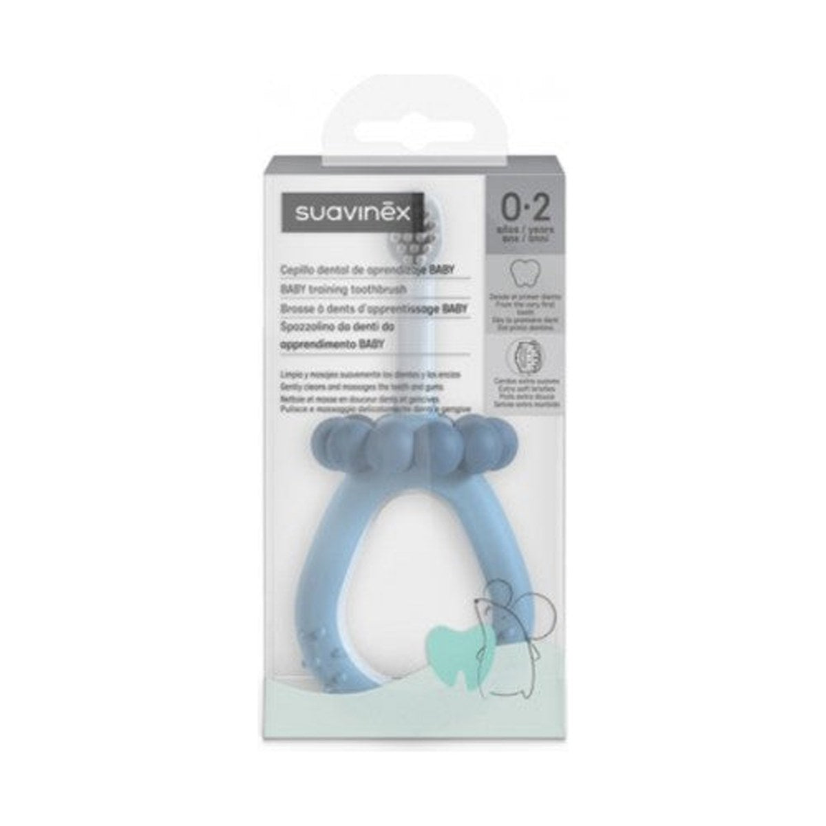 Suavinex Baby Cepillo Dental de Aprendizaje 0-2 Años