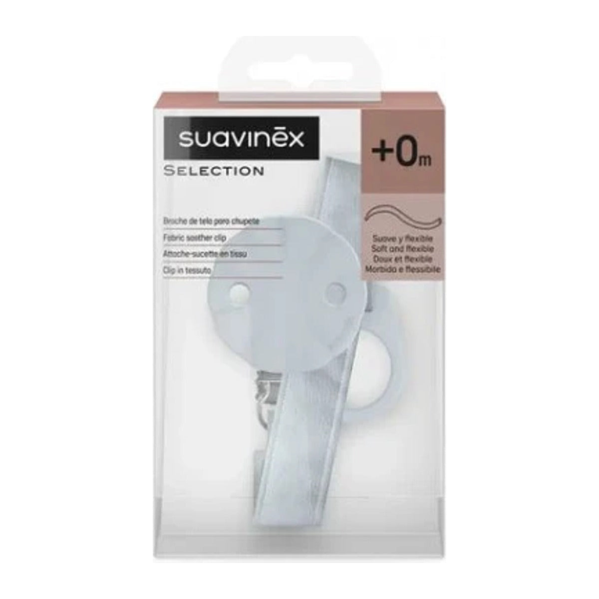 Suavinex Selection Wonderland Broche con Cinta Liso