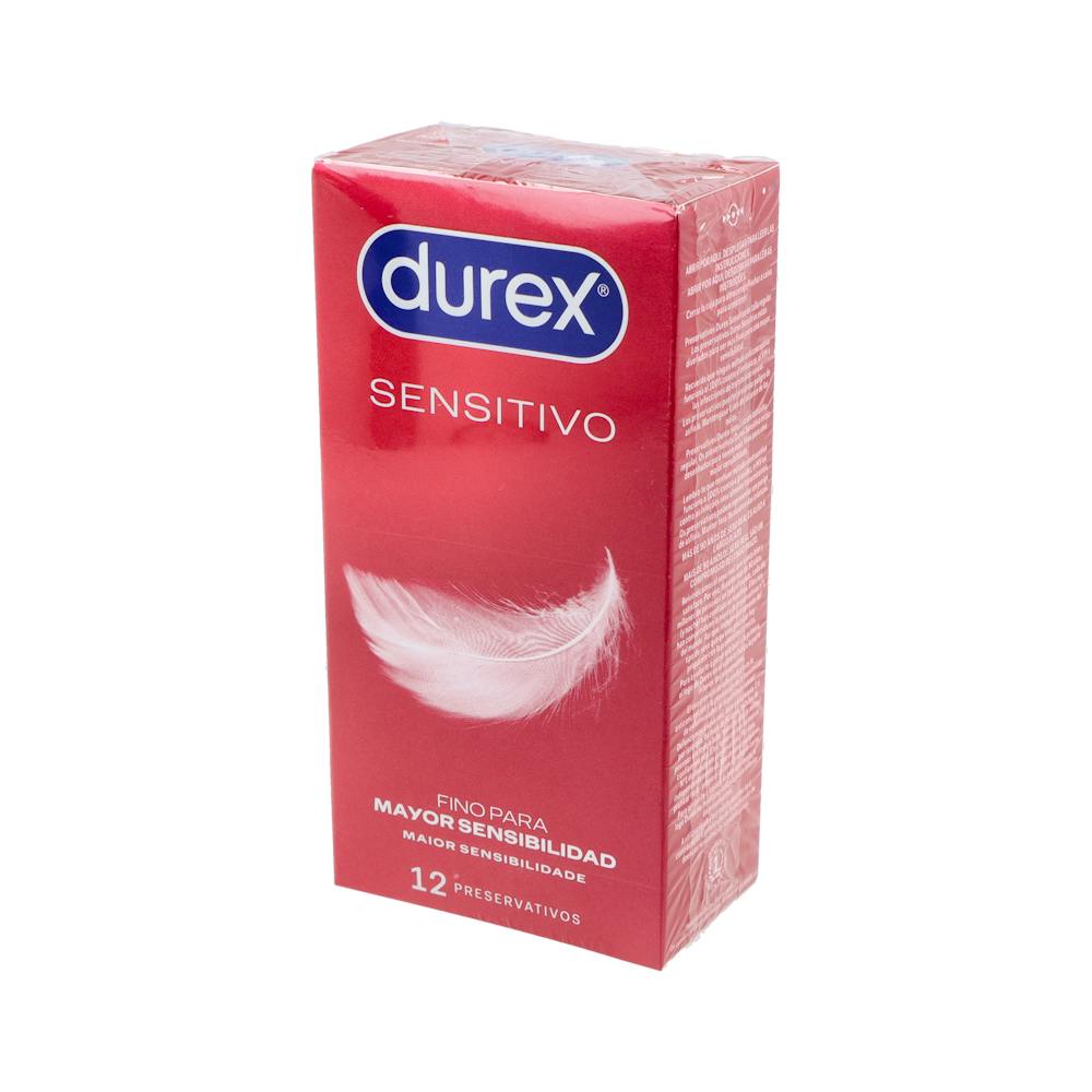 Durex Sensitivo Suave Preservativos 12 Unidades