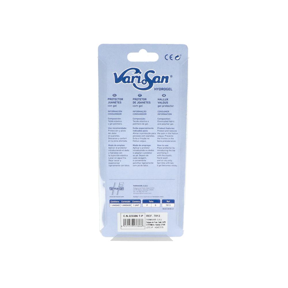 Hydrogel Varisan Protector Juanetes Pequeño