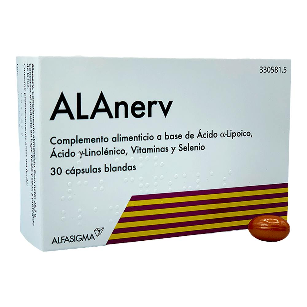 ALAnerv 30 Cápsulas Blandas