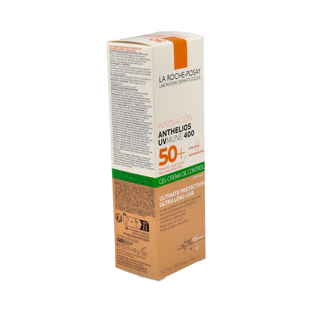La Roche-Posay Anthelios XL Gel-Crema Toque Seco con Color SPF 50+ 50 ml