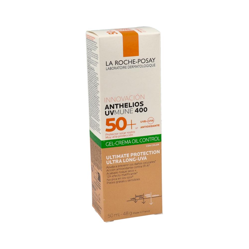 La Roche-Posay Anthelios XL Gel-Crema Toque Seco con Color SPF 50+ 50 ml
