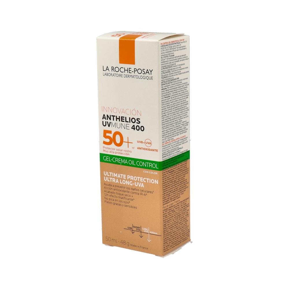 La Roche-Posay Anthelios XL Gel-Crema Toque Seco con Color SPF 50+ 50 ml