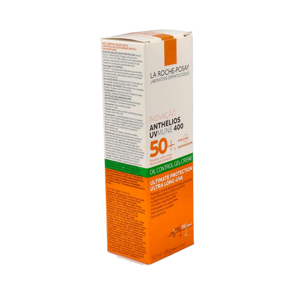 La Roche-Posay Anthelios UVMune 400 Oil Control Gel-Crema SPF 50+ 50 ml