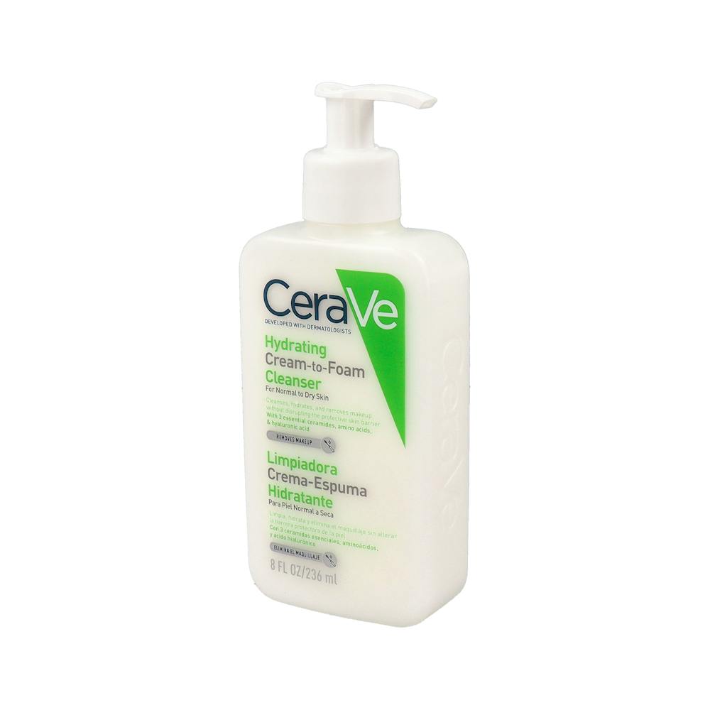 CeraVe Crema Espuma Limpiadora Hidratante 236 ml