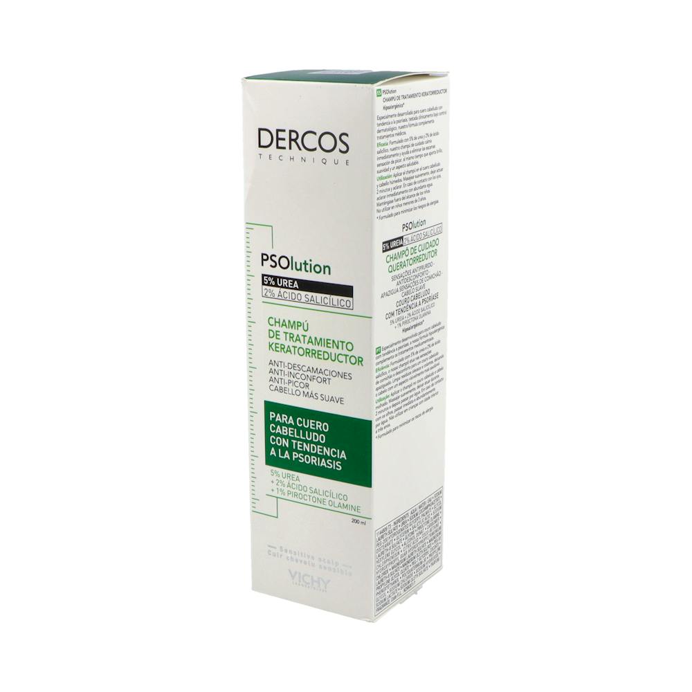 Vichy Dercos Psolution Champú Queratorreductor 200 ml