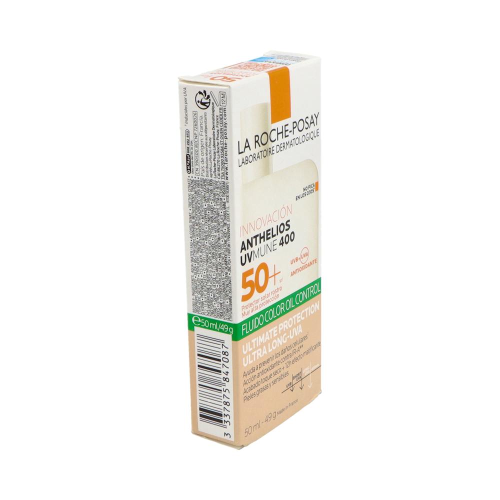 La Roche-Posay Anthelios SPF 50+ Fluido Oil Control con Color 50 ml