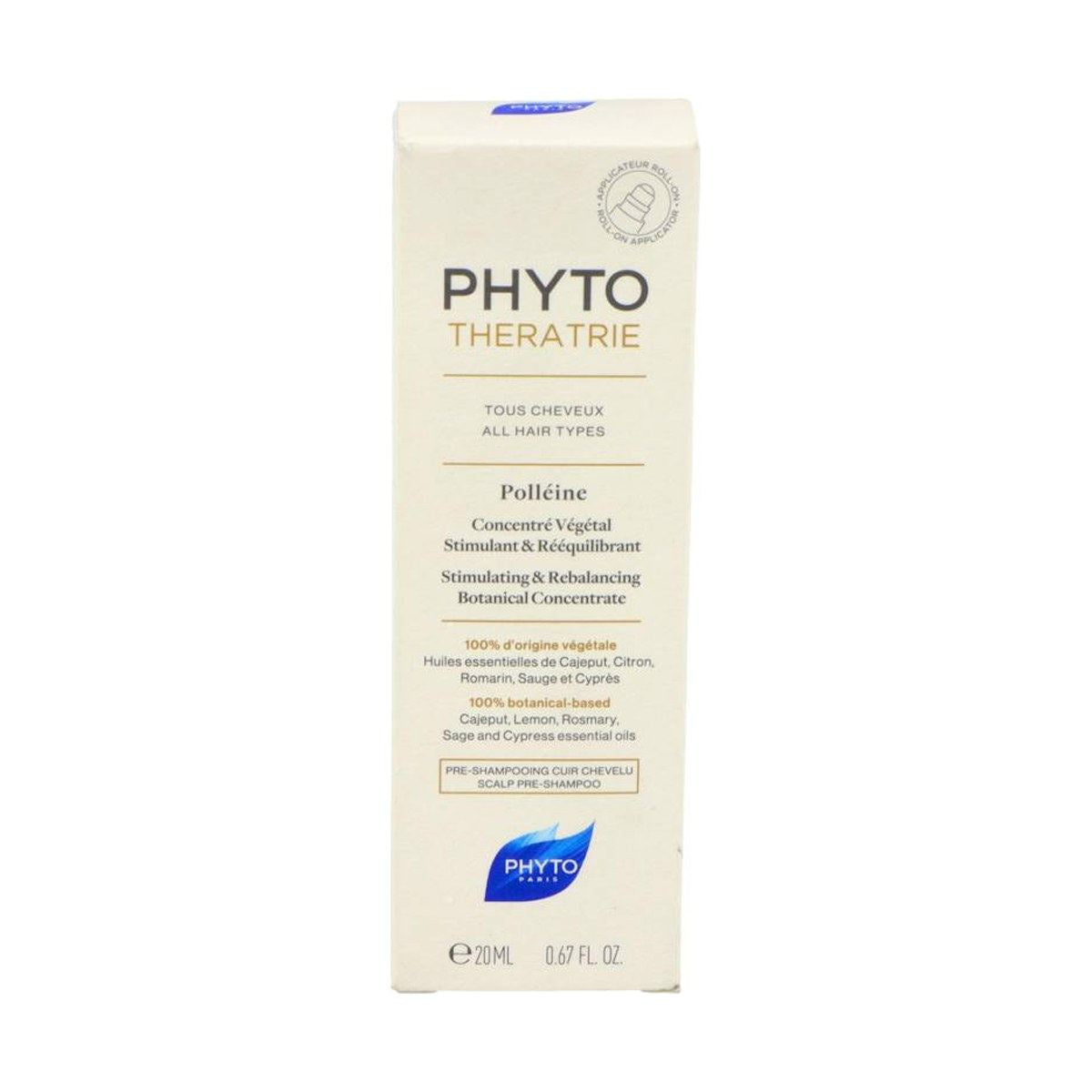 Phyto Polléine Concentrado Pre-Champú 30 ml