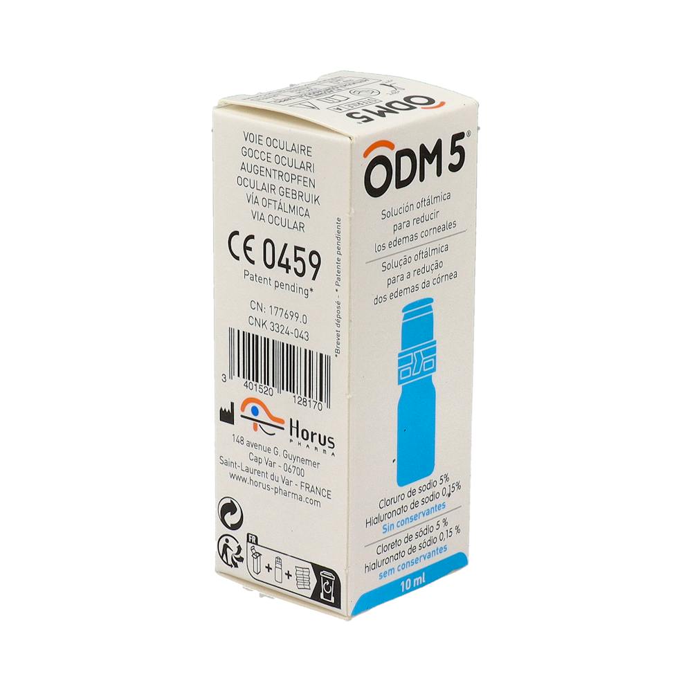 ODM 5 Solución Oftálmica Hiperosmolar 10 ml