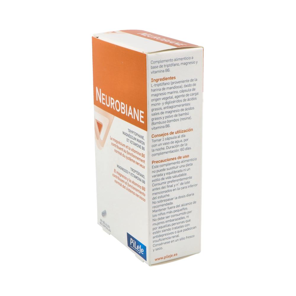 PiLeJe Neurobiane 60 Cápsulas