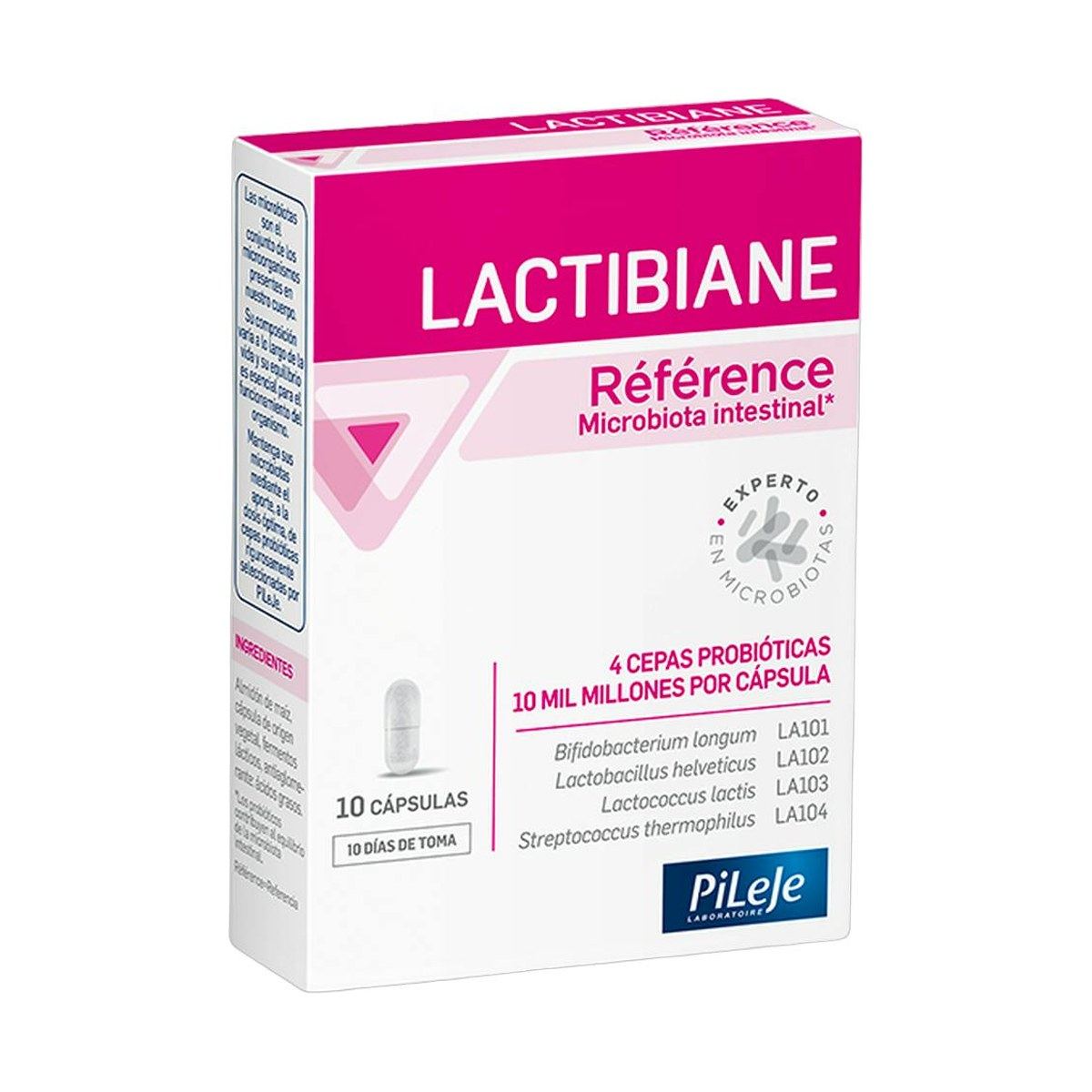 PiLeJe Lactibiane Reference 10 Cápsulas