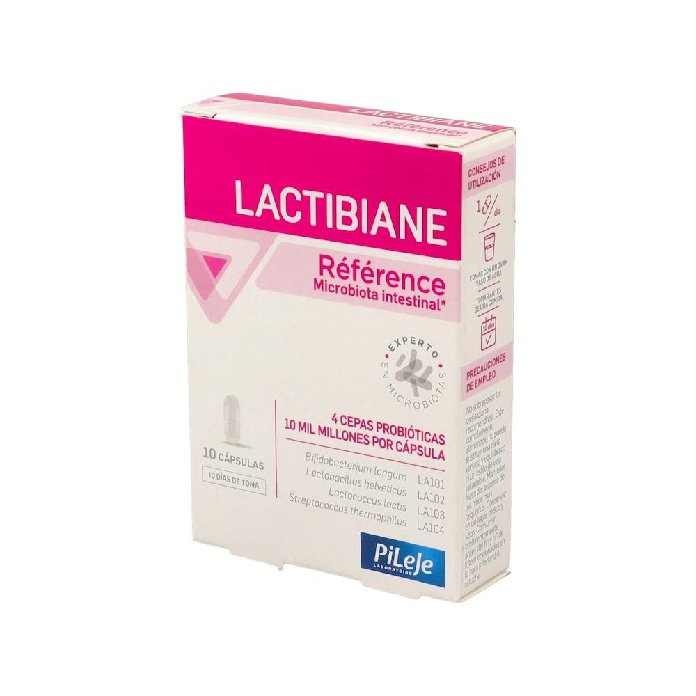 PiLeJe Lactibiane Reference 10 Cápsulas