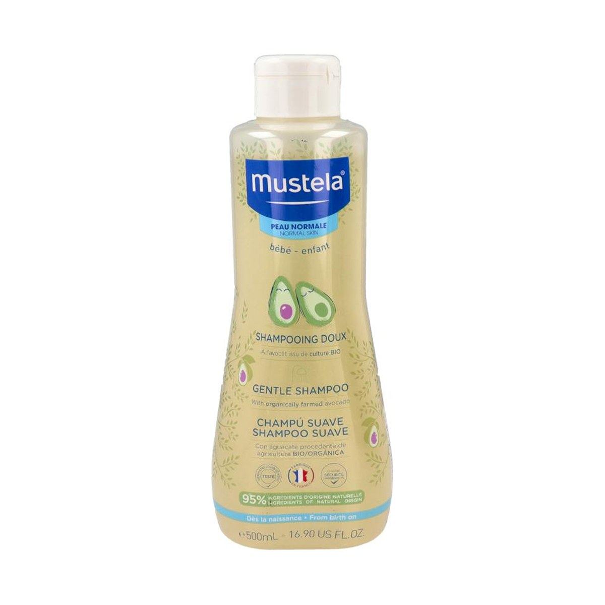 Mustela Champú Suave Bebé 500 ml