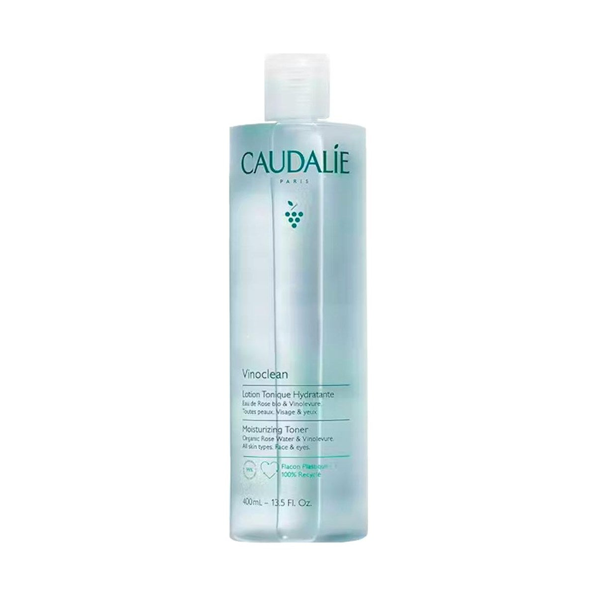 Caudalie Vinoclean Loción Tónica Hidratante 400 ml