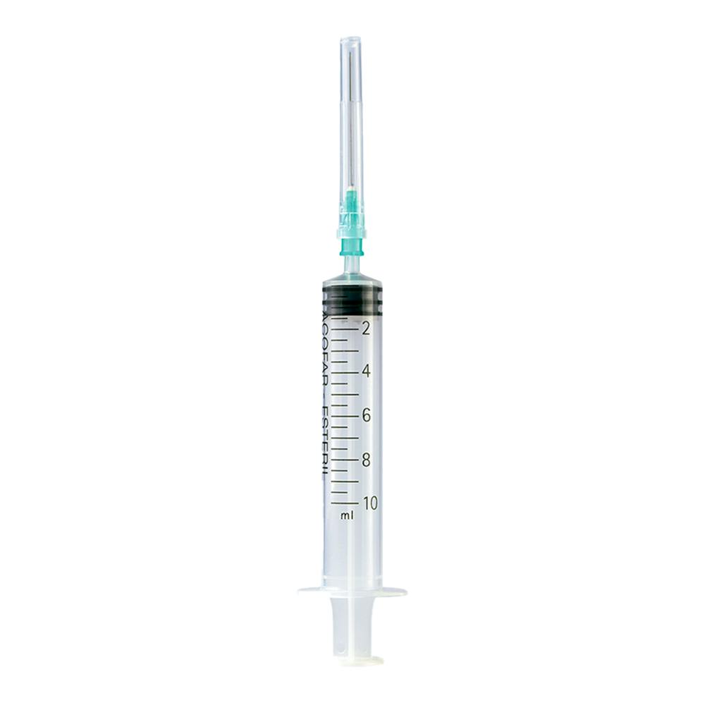 Acofar Jeringa Desechable con Aguja 10 ml 40/8