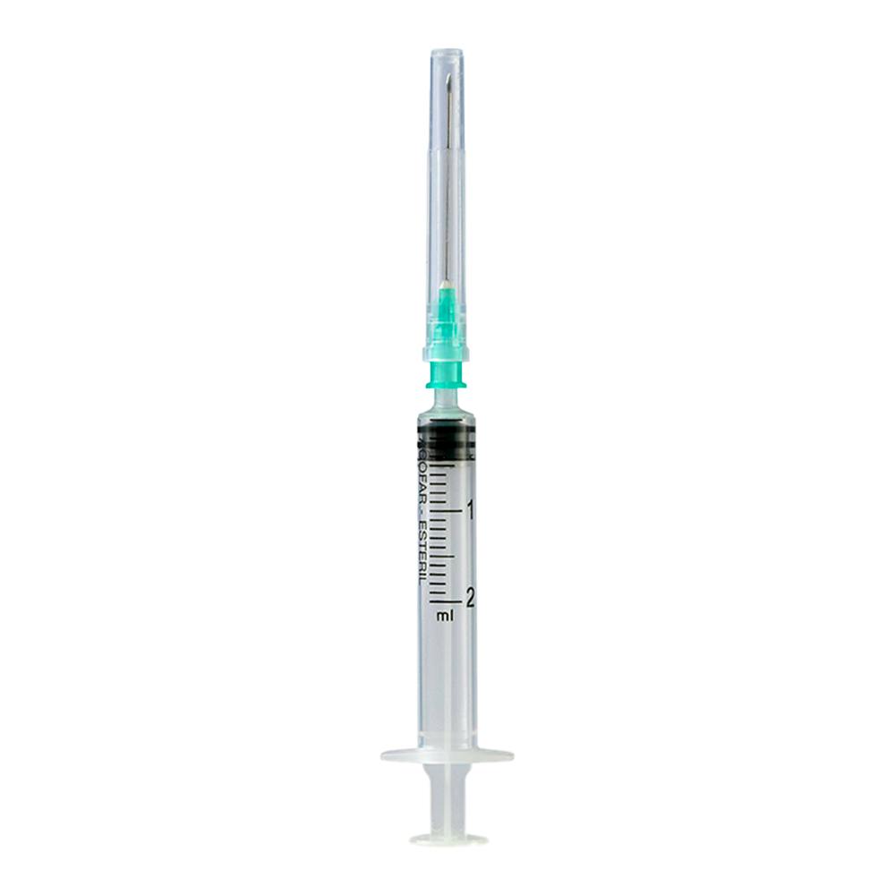 Acofar Jeringa Desechable con Aguja 2 ml 40/8