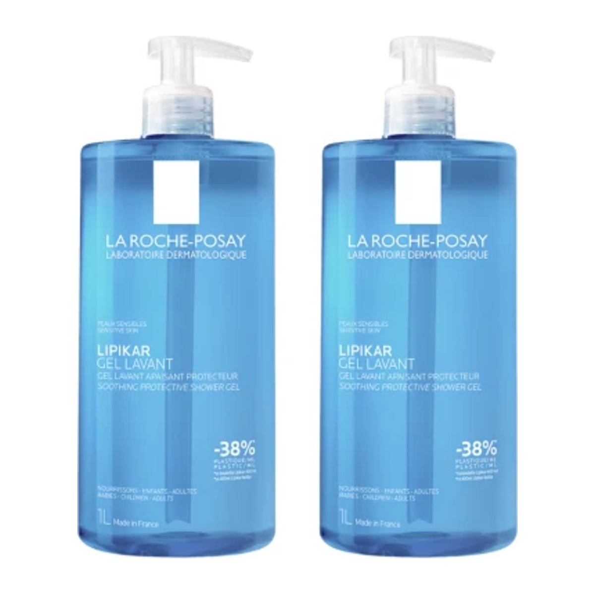 La Roche-Posay Lipikar Gel Lavante Duplo 2 x 1 Litro