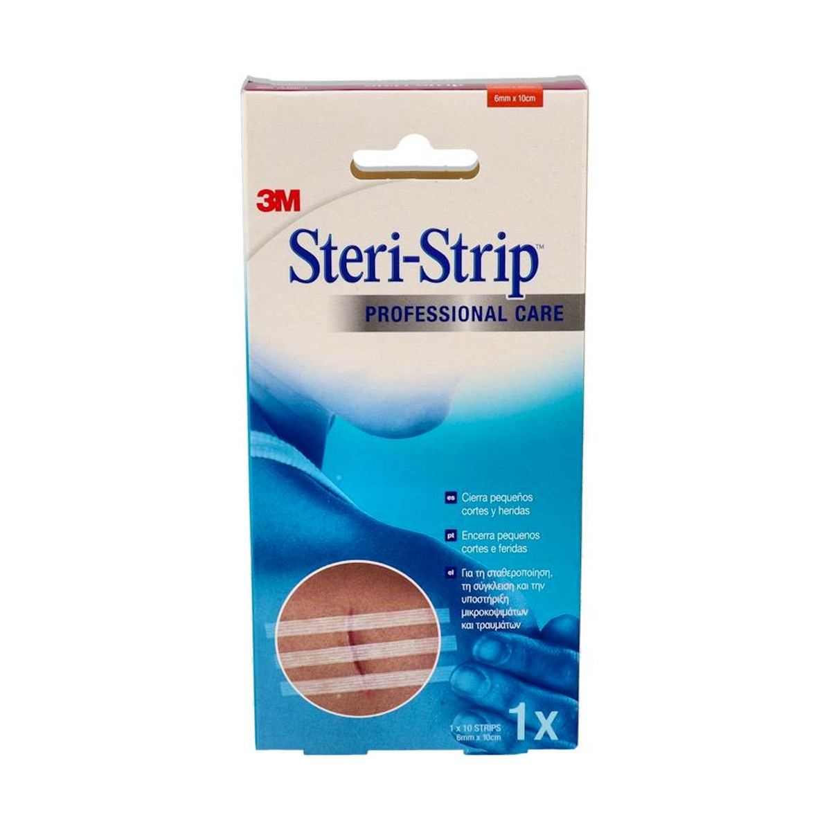3M Steri-Strip Suturas Cutáneas Adhesivas 6 x 102 mm
