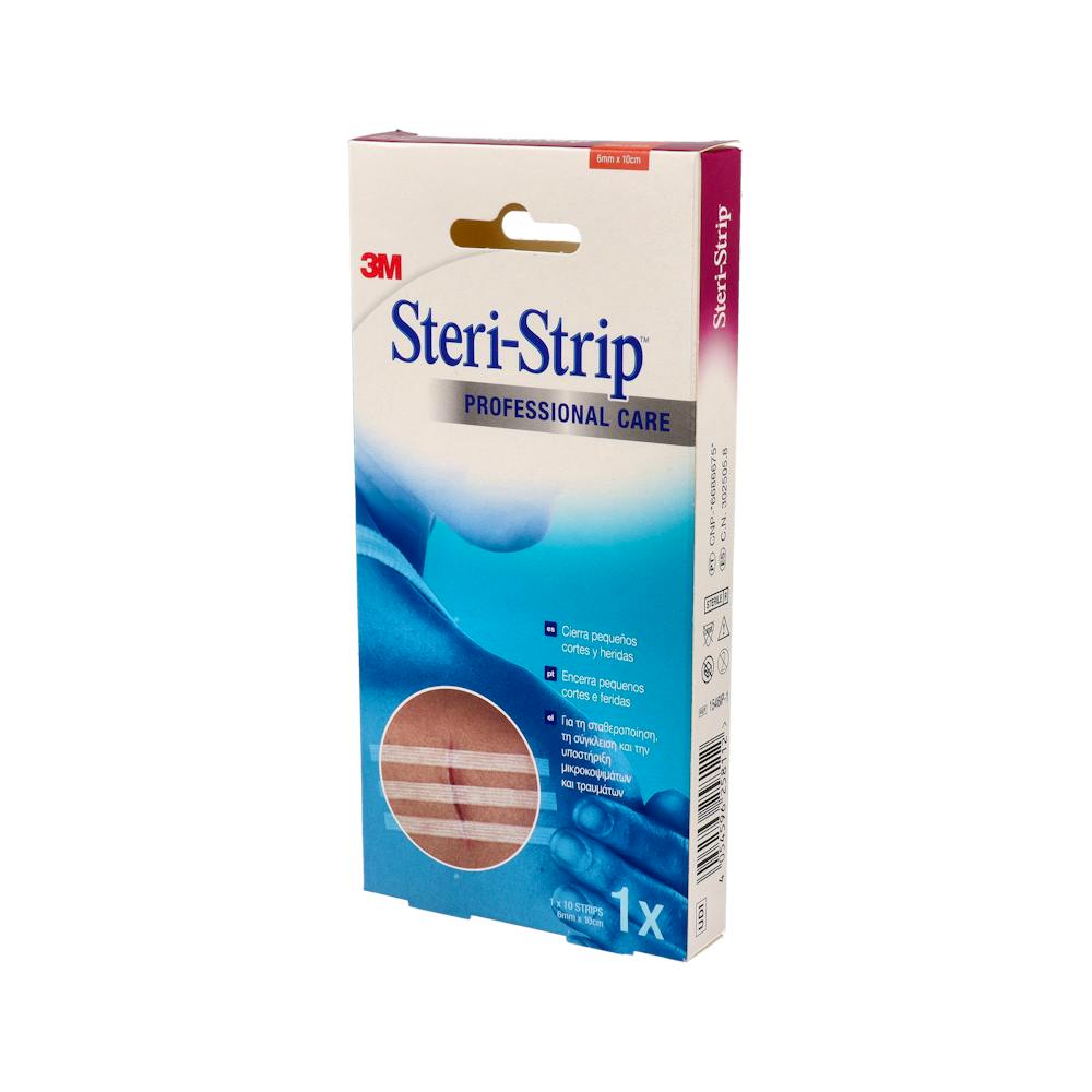 3M Steri-Strip Suturas Cutáneas Adhesivas 6 x 102 mm