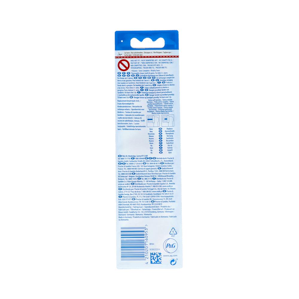 Oral-B Kids Star Wars Cabezales de Recambio Infantiles 4 Unidades