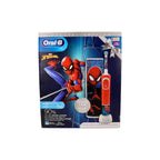 Oral-B Kids Spiderman Cepillo Eléctrico Infantil Recargable con Estuche de Viaje