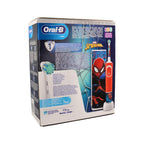 Oral-B Kids Spiderman Cepillo Eléctrico Infantil Recargable con Estuche de Viaje