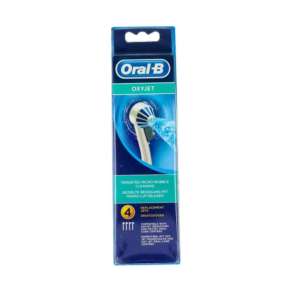Oral-B Oxyjet Cabezales de Recambio Irrigador 4 Unidades
