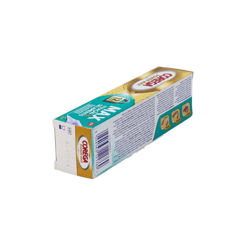 Corega Max Fijación + Sellado Crema Adhesiva Menta 40 g