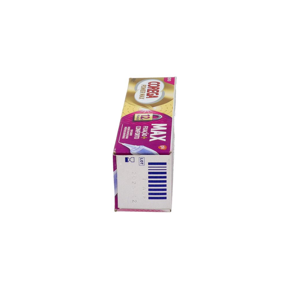 Corega Max Fijación + Confort Crema Adhesiva sin Sabor 40 g