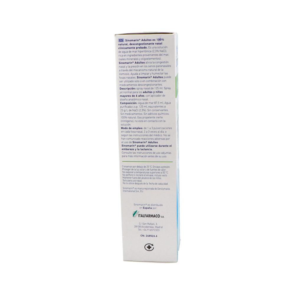Sinomarin Spray Nasal Hipertónico 125 ml