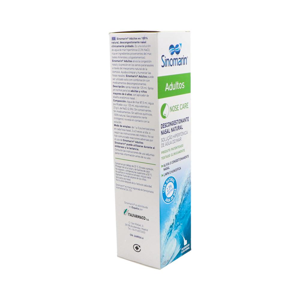 Sinomarin Spray Nasal Hipertónico 125 ml