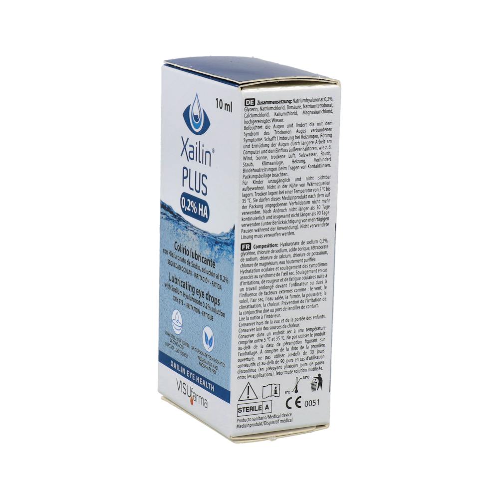 Xailin HA Plus 0,2 % Gotas Oftálmicas 10 ml