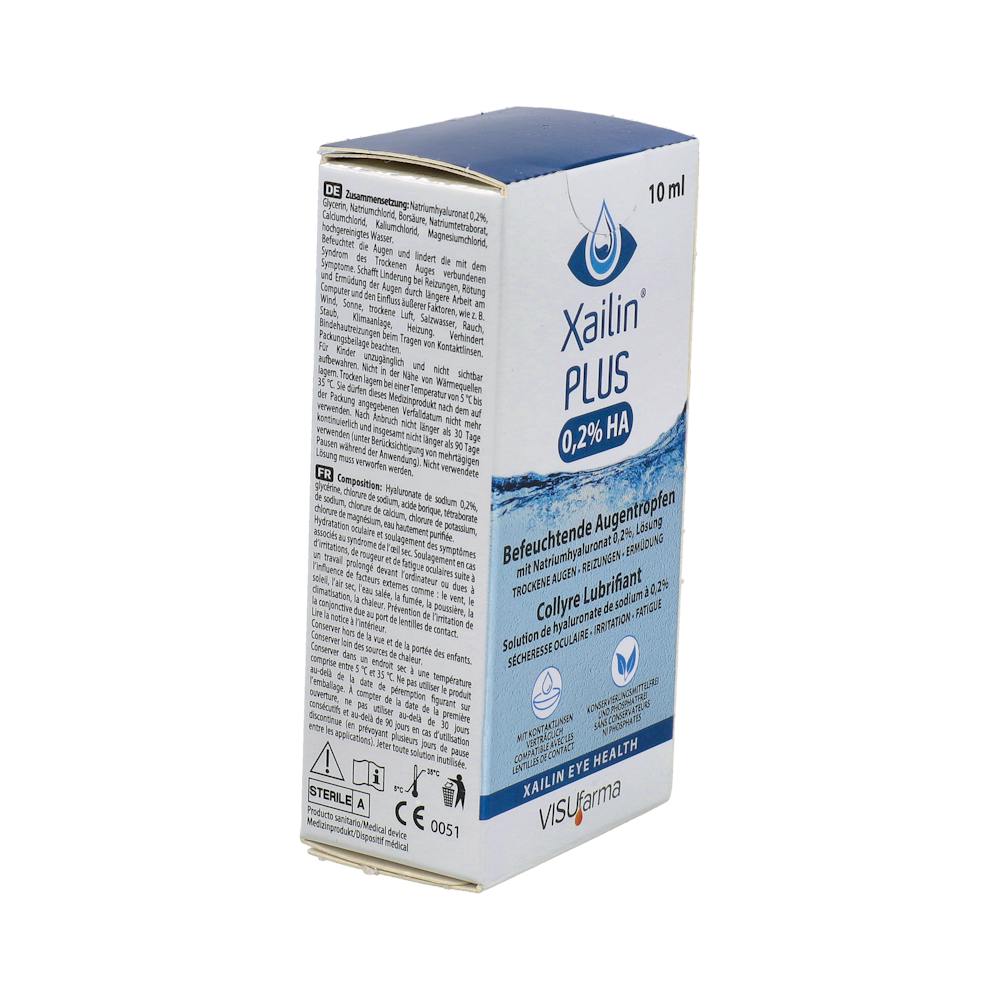 Xailin HA Plus 0,2 % Gotas Oftálmicas 10 ml