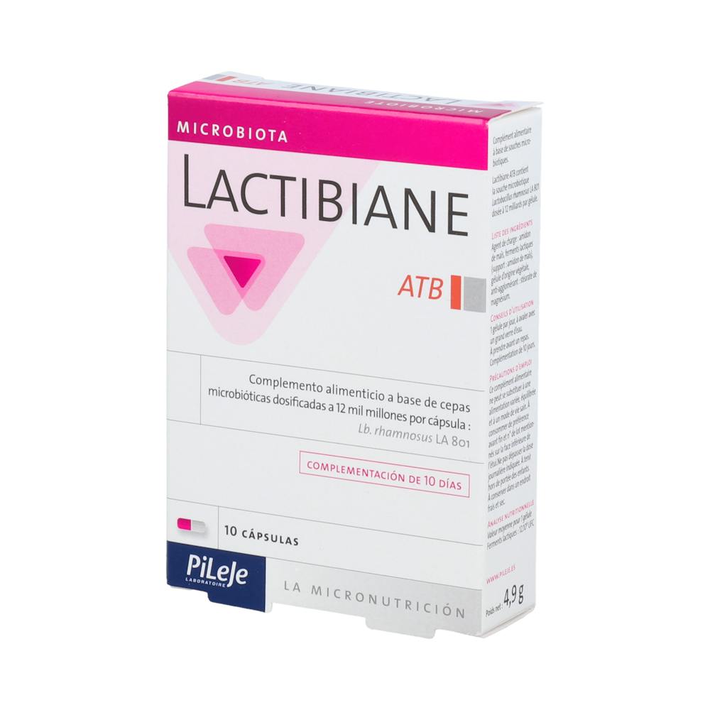 PiLeJe Lactibiane ATB 10 Cápsulas