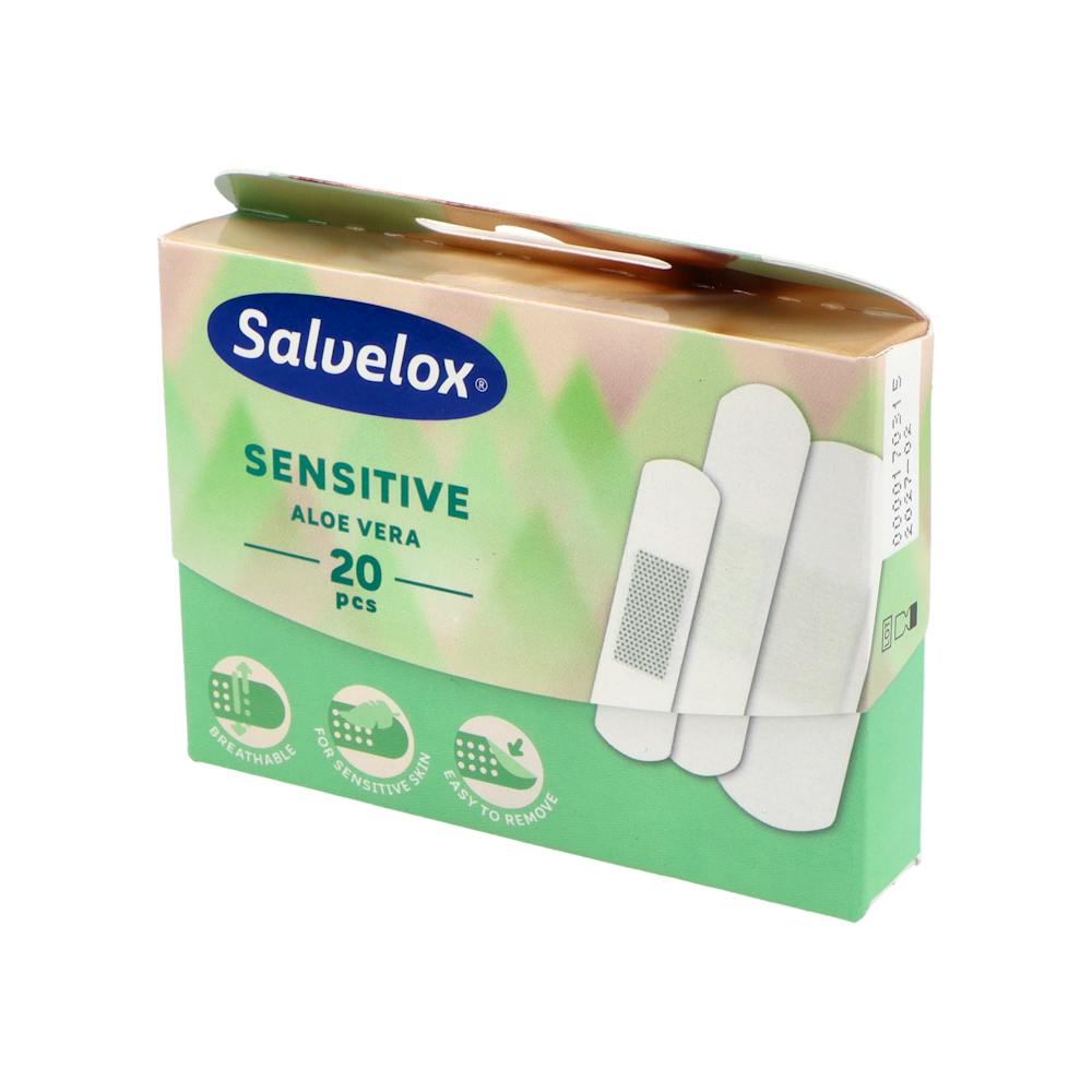 Salvelox Sensitive Aloe Vera Apósitos Surtidos 20 Unidades