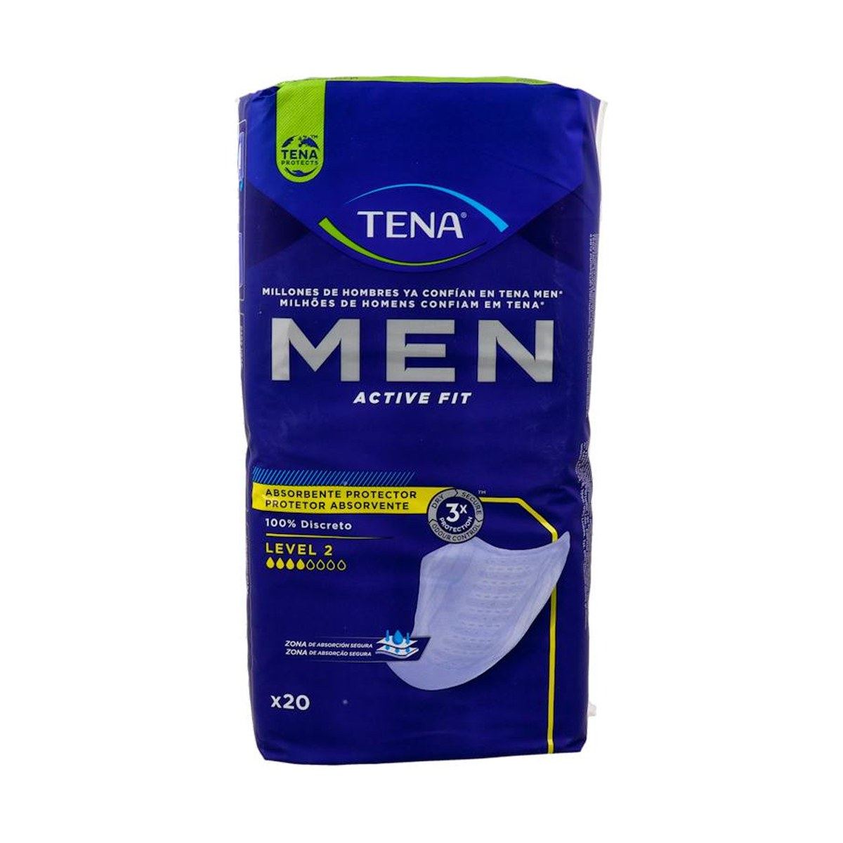 TENA Men Level 2 Protector Absorbente 20 Unidades