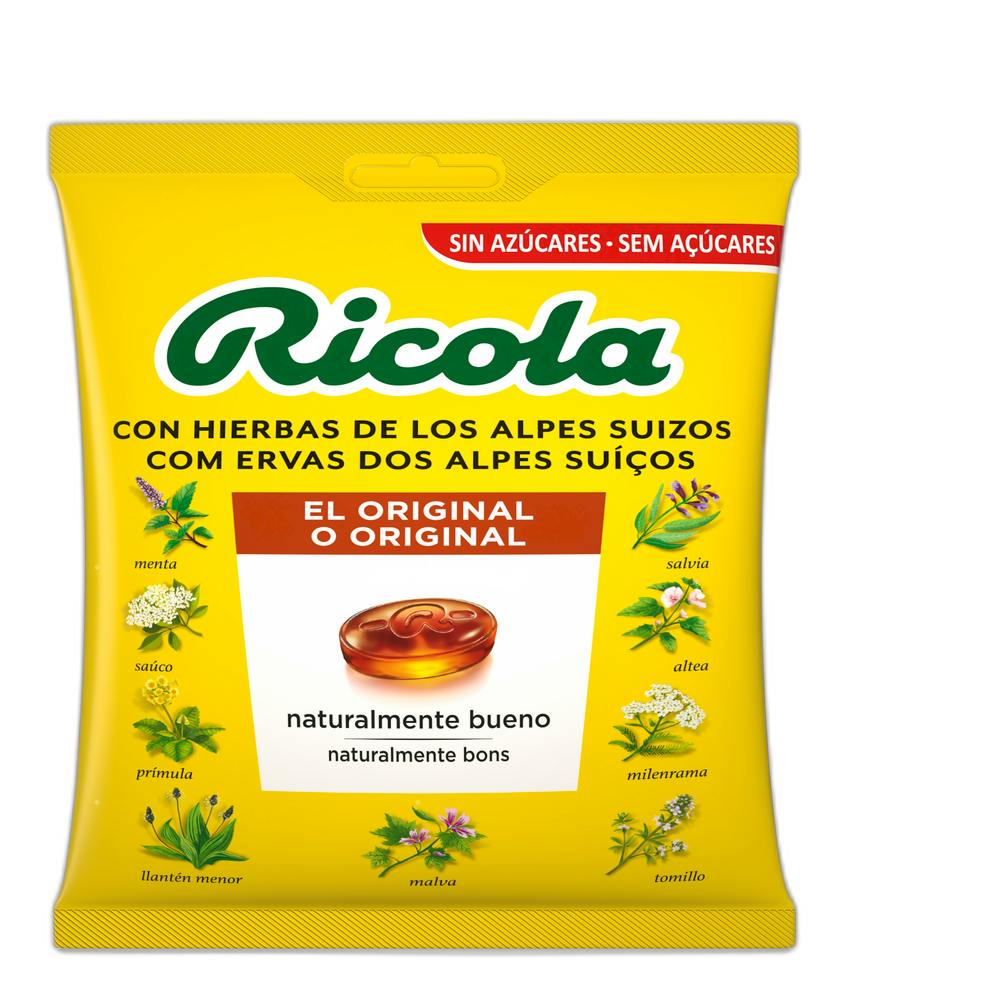 Ricola Caramelos sin Azúcar Hierbas con Stevia 70 g