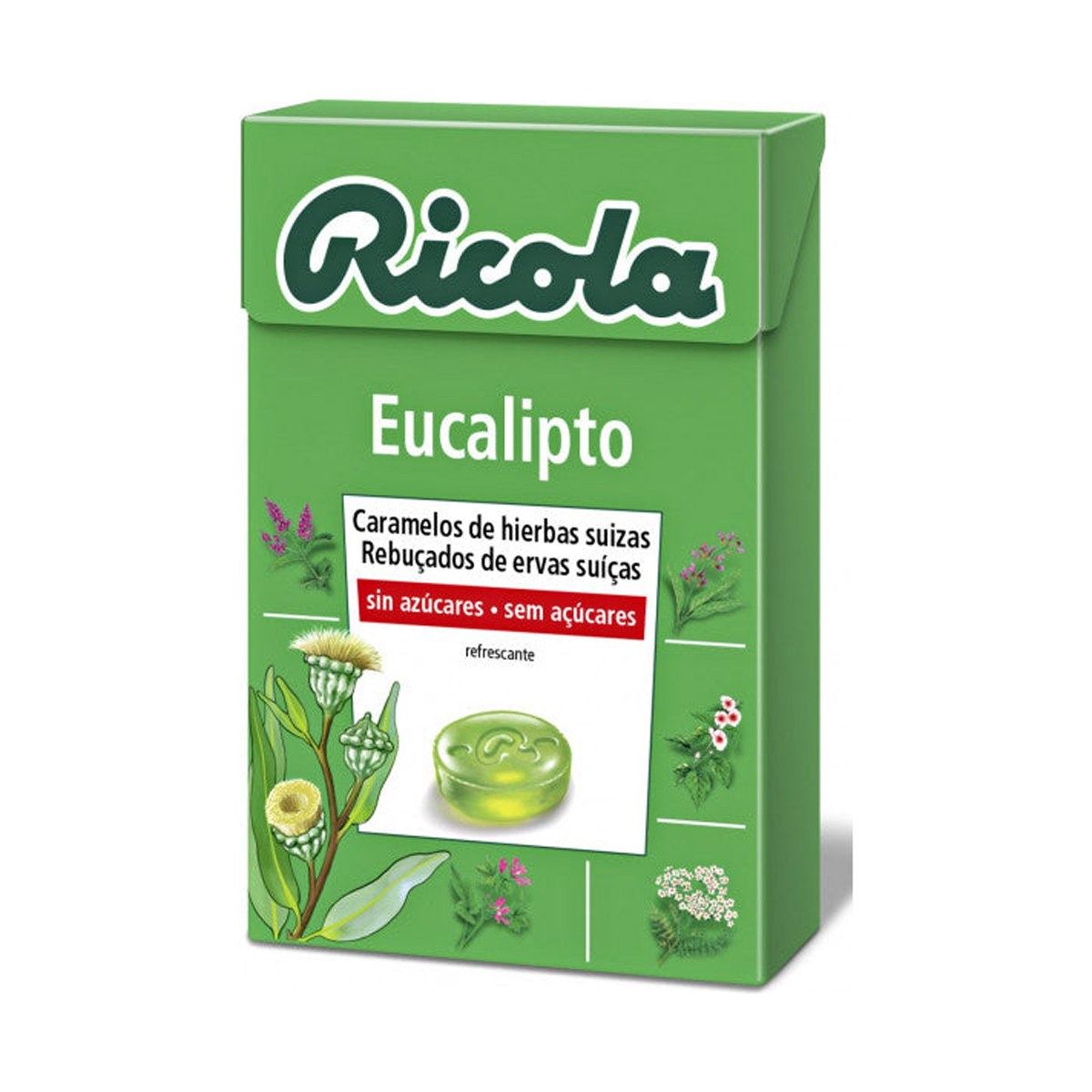 Ricola Caramelos sin Azúcar Eucalipto 50 g
