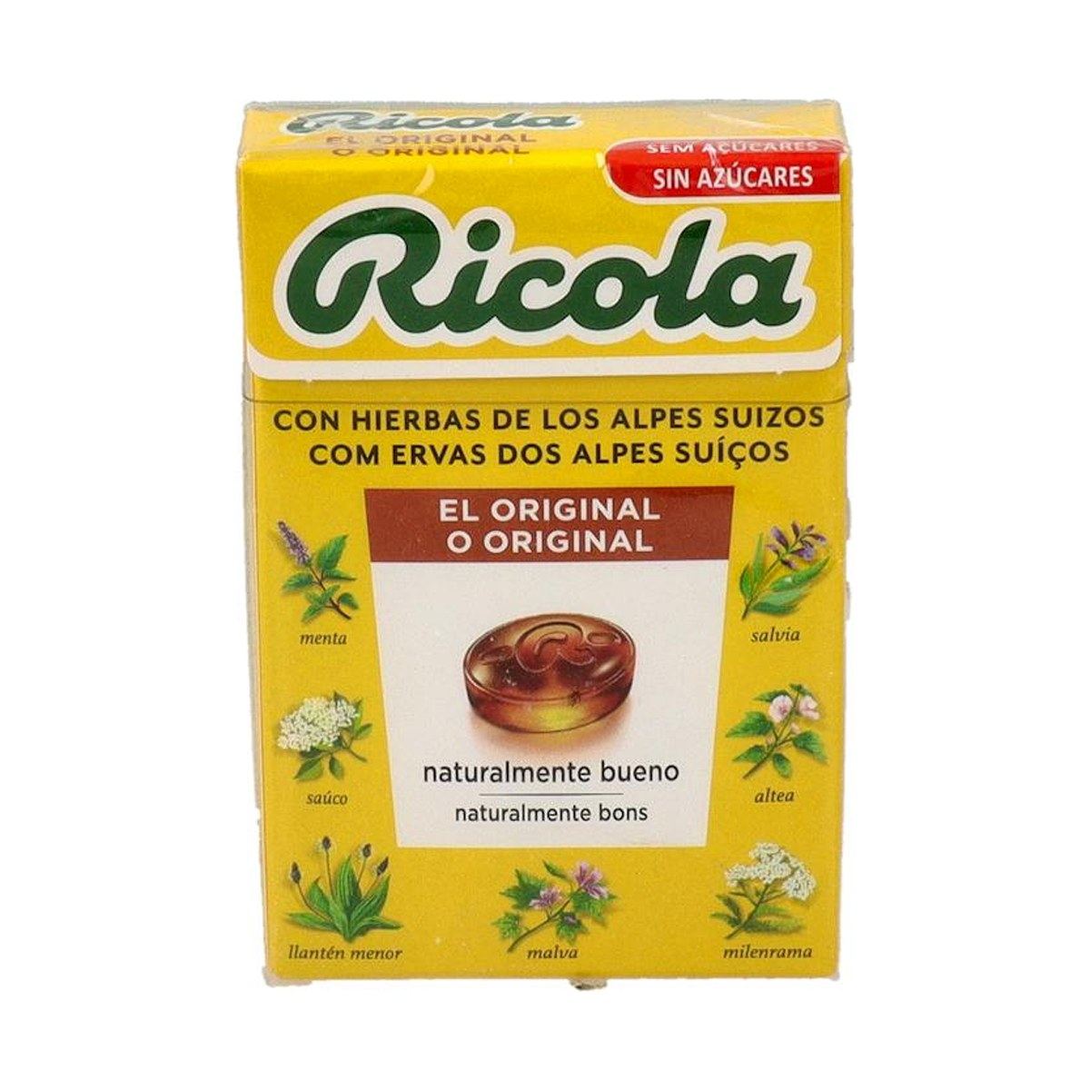 Ricola Caramelos sin Azúcar Hierbas 50 g