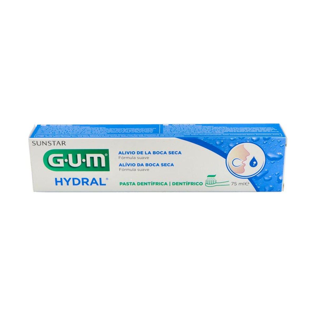 GUM Hydral Pasta Dentífrica Boca Seca 75 ml