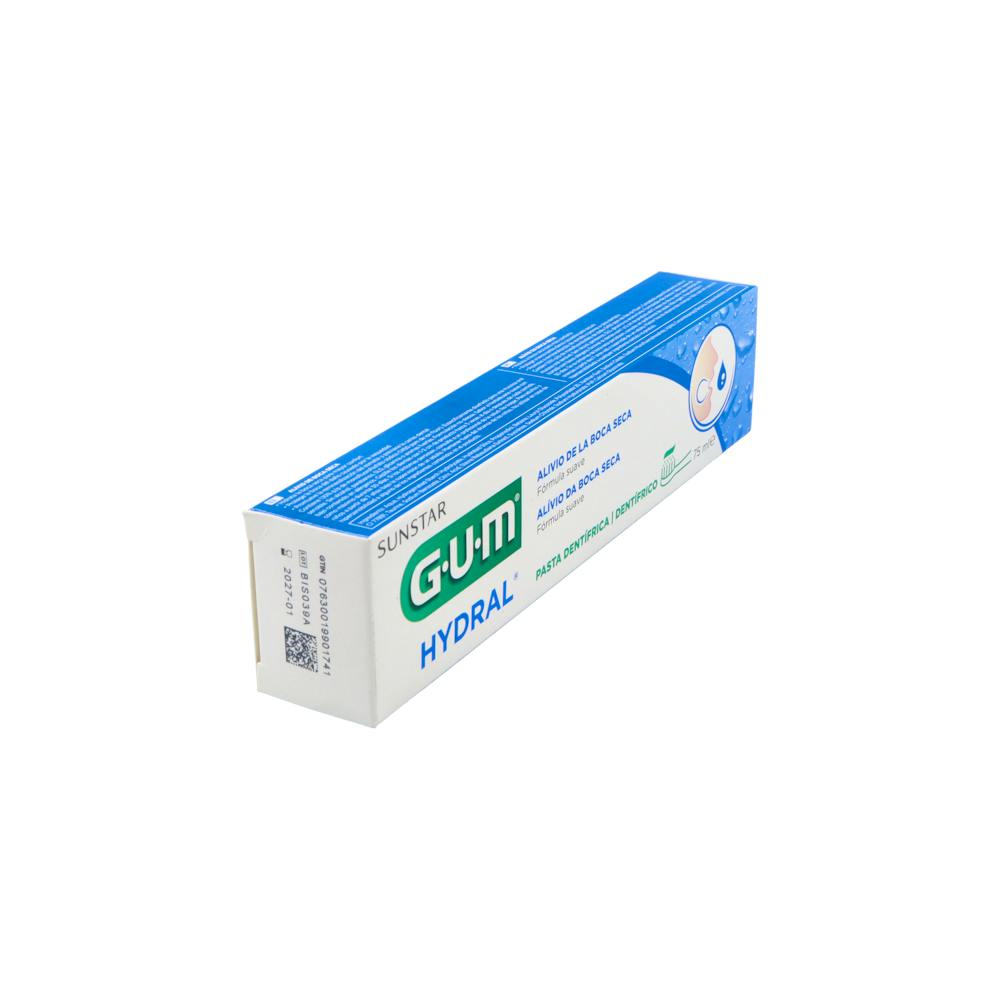 GUM Hydral Pasta Dentífrica Boca Seca 75 ml