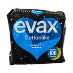 Evax Cottonlike Compresas Noche con Alas 9 Unidades
