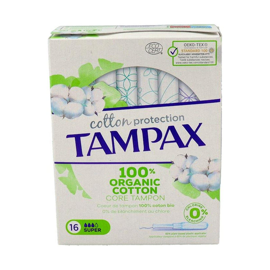 Tampax Cotton Protection Tampones Super 16 Unidades