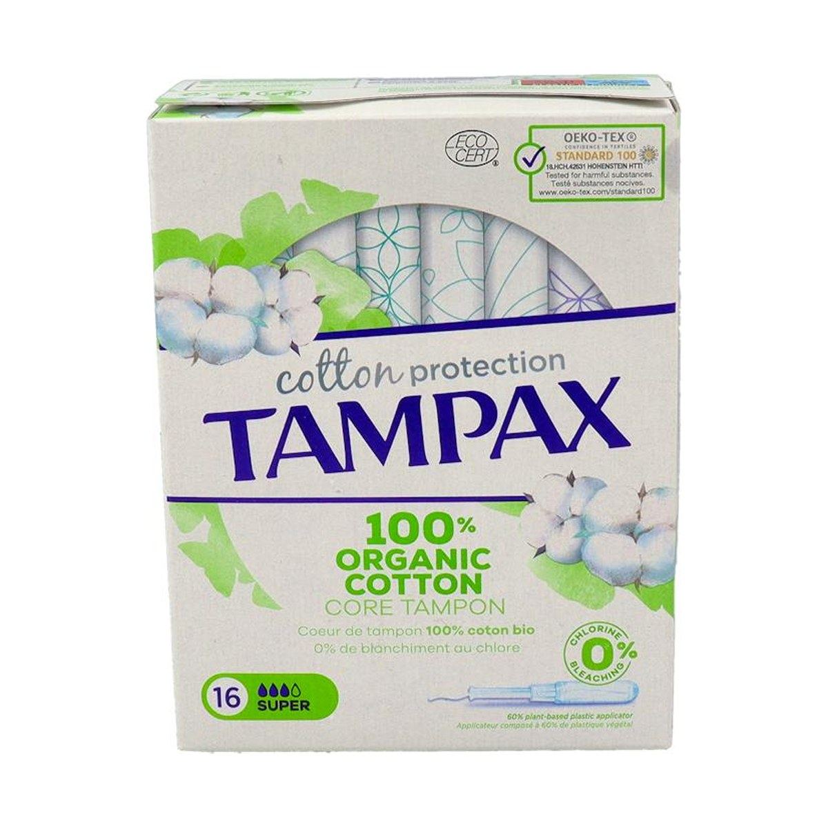 Tampax Cotton Protection Tampones Super 16 Unidades