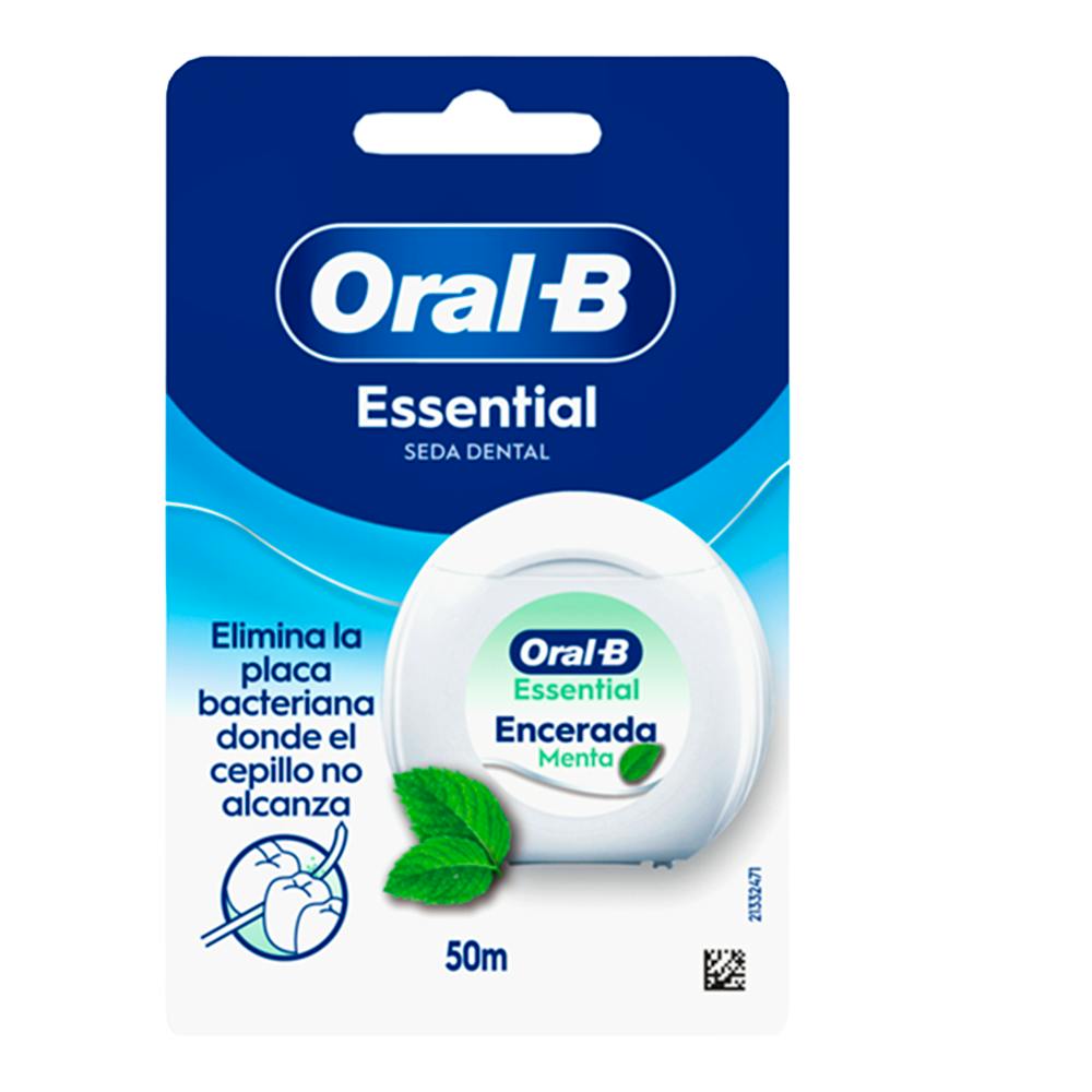 Oral-B Seda Dental con Cera Flúor y Menta 50 m