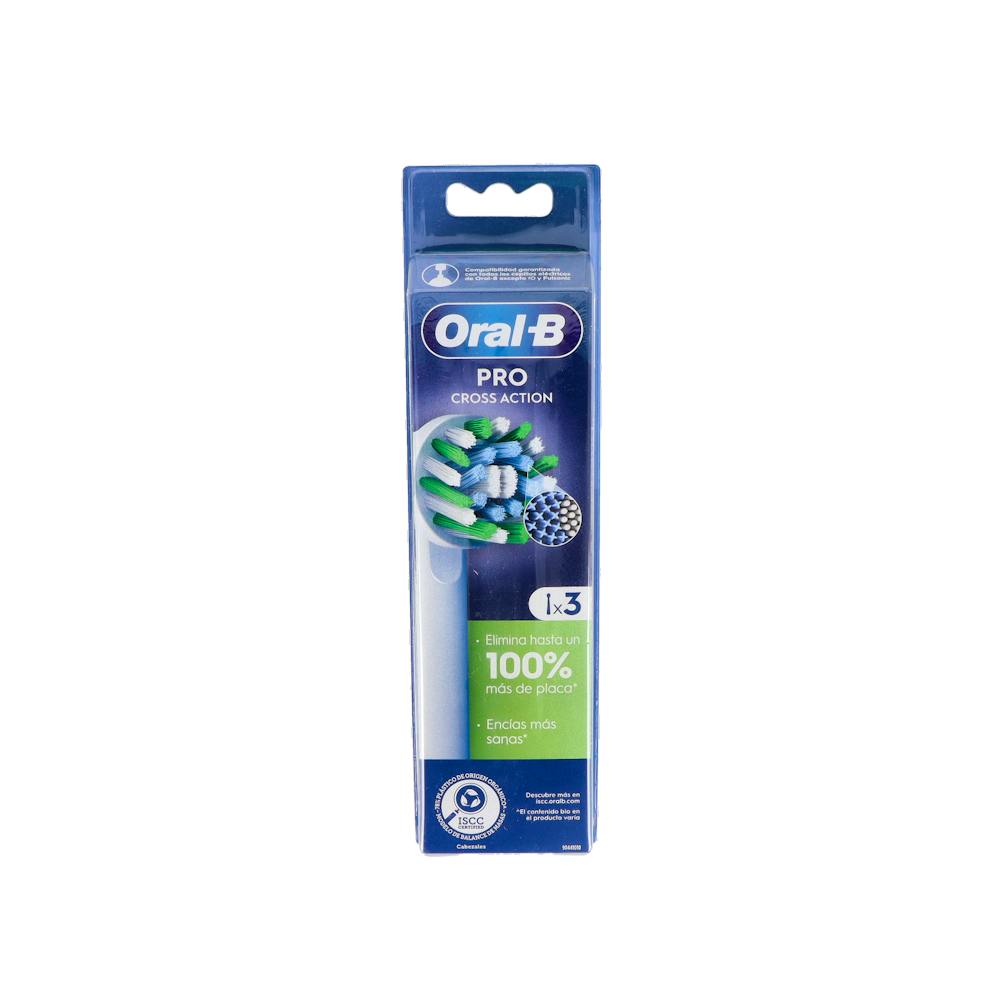 Oral-B Pro Cross Action Cabezales de Recambio 3 Unidades
