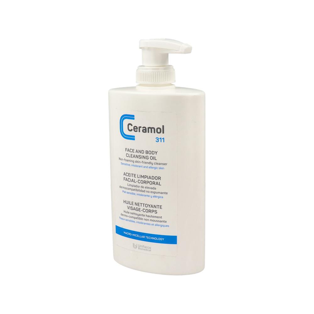 Ceramol 311 Aceite Limpiador Facial y Corporal 400 ml