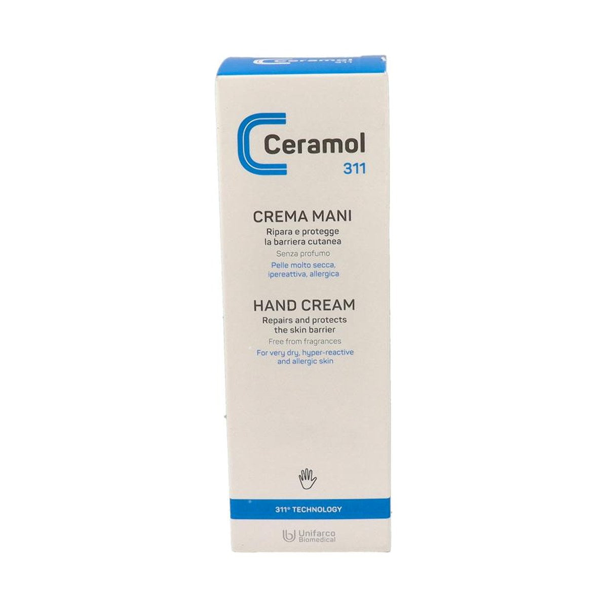 Ceramol 311 Crema de Manos Piel Seca 100 ml