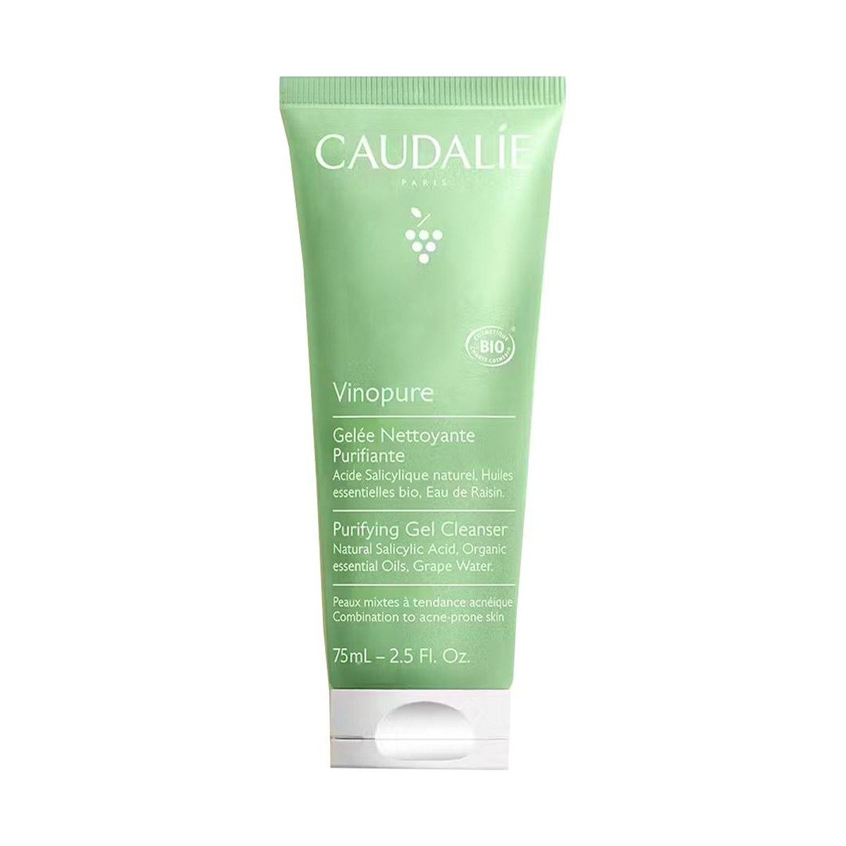 Caudalie Vinopure Gelatina Limpiadora Purificante 75 ml